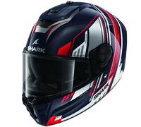 SHARK Integralhelm Spartan RS Byhron Blue / Red / Chrom M