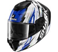 SHARK Integralhelm Spartan RS Hibolt Black / Blue / Chrom M