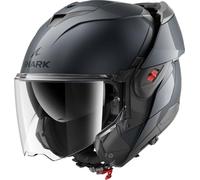 SHARK, Modularer Motorradhelm OXO BLANK Gun Metal A05, L