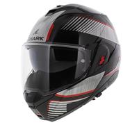 Shark Oxo Modular Helmet Sikter gloss black silver red
