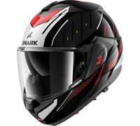 Shark Oxo Rydger Klapphelm, schwarz-rot-silber, Größe XL für Männer