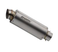 Shark Performance KOMPLETTANLAGE Titan silber SRC 4 für KAWASAKI Ninja 650,Z650,Z650 RS EURO5