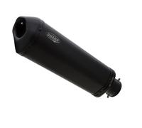 SHARK EXHAUST DSX-10 Edelstahl beschichtet schwarz-matt, schwarz