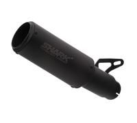 Shark Performance SLIP-ON Edelstahl beschichtet schwarz-matt RCT für KAWASAKI Z900 EURO5