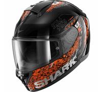Shark Ridill 2 Speed-Vib schwarz matt silber orange Gr. XL 61/62