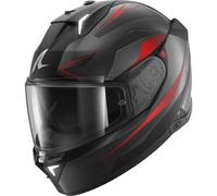 Shark Skwal i3 Mekarium schwarz matt anthrazit rot Gr. M 57/58