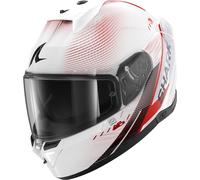 Shark Skwal i3 Speed Tech Helm, schwarz-weiss-rot, Größe L für Männer