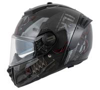 Shark Spartan RS Xbot Carbon Helm, schwarz-grau-rot, Größe M