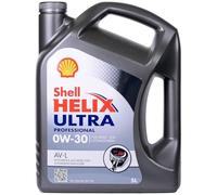 5 Liter Shell Helix Ultra Professional AV-L 0W30 Motoröl Porsche C30 ACEA C3 SET