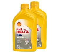 Shell Helix HX6 10W-40 : 2 x 1 Liter