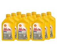 Shell Helix HX6 10W-40 : 9 x 1 Liter