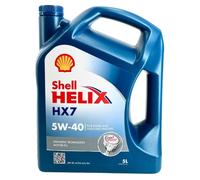 Shell Helix HX7 5W-40 : 5 Liter
