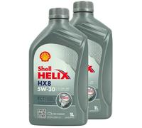 Shell Helix HX8 5W-30 ECT : 2 x 1 Liter
