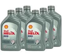 Shell Helix HX8 5W-30 ECT : 6 x 1 Liter
