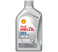 Shell Helix HX8 Professional AG 5W-30 : 2 x 1 Liter