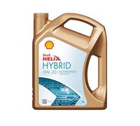 SHELL Motoröl 0W-20 Helix Motor Öl API SP Hybrid 5L Kompatibel mit NISSAN Qashqai II J11, J11, MAZDA CX-5 KE, GH, TOYOTA Yaris Schrägheck P9, HYUNDAI Kona OS