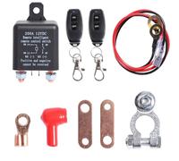 Shengbowi Batterietrennschalter 12V mit Fernbedienung Funkschalter 200A Batterie Trennschalter Auto Funkschalter Set mit Fernbedienung Kill Switch für Auto RV Boot Jacht Wohnwagen