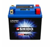Shido Lithium Motorradbatterie LiFePO4 LB9-B Q 12V