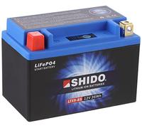 SHIDO YTX9-BS Lithium-Ionen Motorradbatterie Lithium Batterie