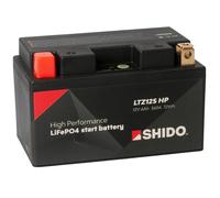 Shido LTZ12S HP Lithium Ionen Batterie 12V LiFePO4 (YTZ12S NTZ12S BTZ12S)