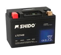 SHIDO LTZ14S LION -S- Batterie Lithium, Ion Blau (Preis inkl. EUR 7,50 Pfand)