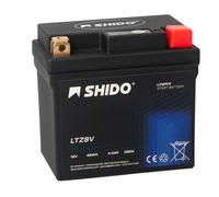 Batterie Honda CRF 250 LA ABS MD44A Bj. 2018 Shido Lithium LTZ8V / YTZ8V