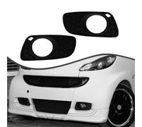 SHIFENG Für Smart Fortwo 451 2007-2014 Auto ABS Nebelscheinwerfer Rahmen Schwarz Ersatzteile 2 Stück