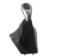 Shifter Stick Head 6-Gang-Schaltknauf, Kofferraumabdeckung, Gamasche, Hebel, Schaltgriff, Für BMW 1er F20 F21 2011-2016 Knauf Hebel (Farbe : Set)