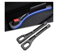 SHIHUAFADACAI 2 Stück Autositz Lückenfüller für BMW iX 2025, Multifunktionale Aufbewahrungsbox für Autositze, Lückenheld Auto, Auto Sitzspaltfüller Organizer