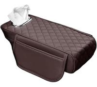 SHILONGBAIHUO Schutzmatte for Die Mittelkonsole im Auto für Citroen Versailles C5 X 2021-, Armlehnenmatte mit Taschentuch-Aufbewahrungstasche, Auto Armlehne Kissen,A