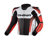 SHIMA Blake Motorrad Jacke Herren mit Protektoren Leder Sommer Schutzjacke Stadt