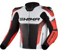 SHIMA Blake Motorrad Jacke Herren mit Protektoren Leder Sommer Schutzjacke Stadt