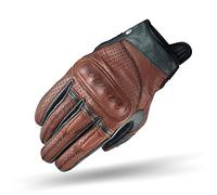 Shima CALIBER Herren Retro Vintage Custom Sommer Motorradhandschuhe, Braun, S