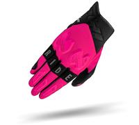 SHIMA Drift GLV Motorrad Handschuhe Damen Leder Kurze Sommer Motorradhandschuhe Schutz Touchscreen Stadt Lederhandschuhe Motorcycle Belüftet Verstärkt Perforiertes Leicht (Frauen, Rosa, XL)