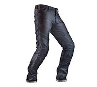 SHIMA GRAVITY Motorrad Jeans Herren mit Protektoren Knieprotektoren Motorradhose Kurzgrößen Hosen Herrenjeans Protektorenhose Textilhose Jeanshose Lang (Männer, Blau, 36/32)