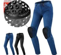 SHIMA METRO Motorrad Jeans Damen mit Protektoren AIRFORCE Knieprotektoren Motorradhose Kurzgrößen Hosen Motorradjeans für Damen Protektorenhose Textilhose Jeanshose Lang (Frauen, Blau, 30/32)