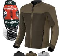 Motorradjacke Shima Openair braun M