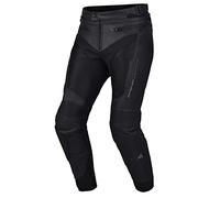 SHIMA PISTON Herren - Motorradkombi | Leder urbane Jacke und Hose mit Netzeinsätzen, CE-Protektoren an Schultern, Rücken, Ellbogen, Schulterschiebern (Motorradhose, Schwarz, 52)