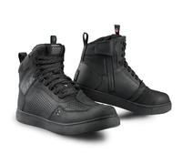 SHIMA Rebel 2.0 perforierte wasserdichte Damen Motorrad Schuhe, schwarz, Größe 39