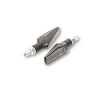 ShinYo LED Blinker-/Positionslichtpaar Fineline M8 schwarz, schwarz Kunststoff