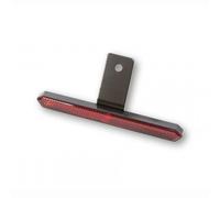 SHIN YO Motorrad Roller Katzenauge Rückstrahler + Halter 132x13mm E-geprüft