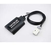 Shine Bluetooth CD Wechsler AUX Adapter MP3 USB Ladekabel Kompatibel mit iP Android A3 A4 TT 12-polig Volkswagen Golf Polo Passat Jetta Touran Touareg Skoda Octavia Fabia (BTA-VW12)