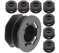 SHINEOFI 24 Stück Auto Fußmatten Clips Teppichhalter Antirutsch Befestigung Autoteppich Halteklammern für Fahrzeuge