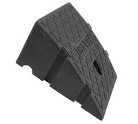 SHINEOFI Plastik Bordsteinrampe Rollstuhlrampe Fahrzeugrampe 250X270X110mm Kunststoff Auffahrrampe Rutschfest Wetterfest für Auto Fahrrad Motorrad