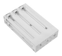 SHINYPASING 3 Loch Acryl Motorölqualität Tester Getriebeöl Viskositätsprüfer Öldruckanzeige Kfz Diagnosegerät