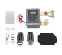 Shkalacar Intelligenter Batterietrennschalter, 12V/24V, Digitalanzeige, Manuelle Fernbedienung mit Unterspannungs-, Überspannungs- und Überstromschutz, für Pkw, SUVs, Lkw und Elek