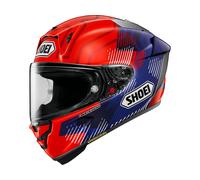 Shoei X-SPR Pro Marquez8 Helm, rot-blau, Größe L für Männer