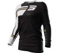 Shot Contact Heritage Motocross Jersey, schwarz/weiß/sand, Größe S