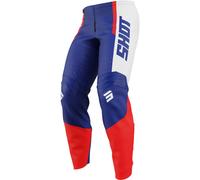 Shot Draw League Kinder-Motocross-Hose blau-rot 4/5
