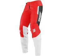 Shot Draw League rote Motocross-Hose für Kinder 4/5
